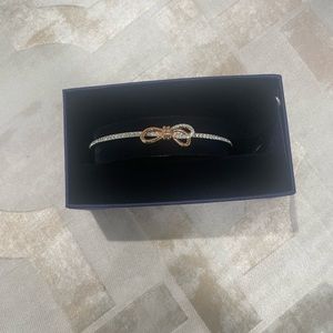 Stunning Swarovski two-tone bracelet